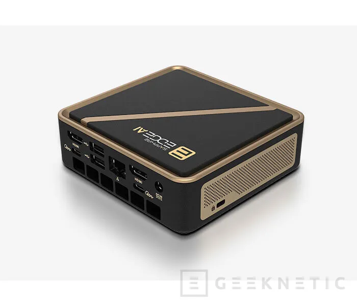 Geeknetic Sapphire Edge AI : mini PC avec Ryzen AI série 300 et 50 TOPS NPU qui amène l'intelligence artificielle à la périphérie du réseau 2