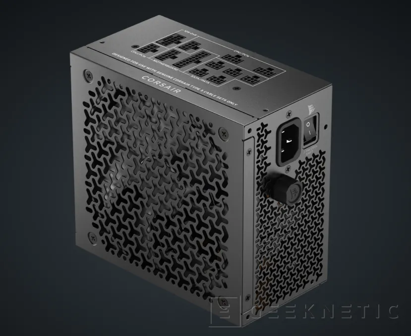 Geeknetic Corsair met à jour ses alimentations RMx SHIFT avec la prise en charge des câbles PVC 12V-2x6 et connecteur en L 2