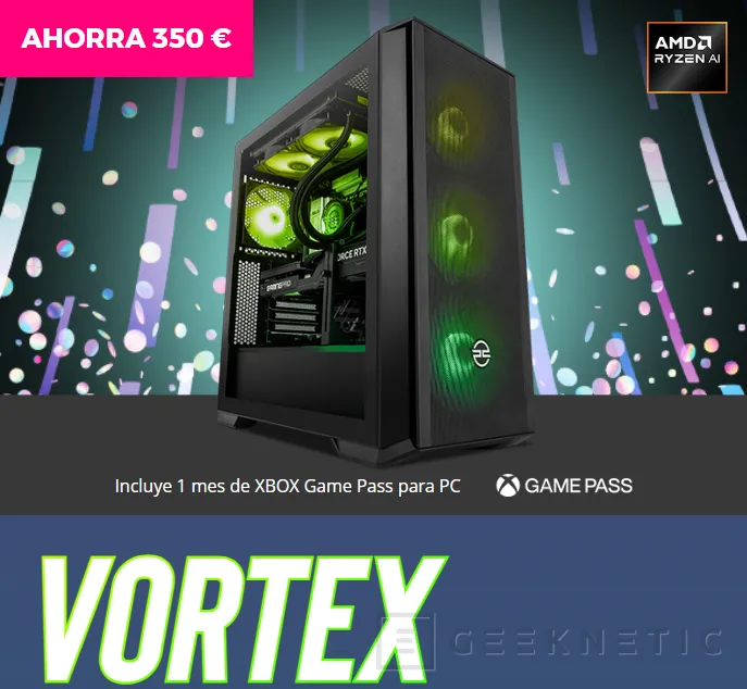 Geeknetic Jusqu'à 350 euros de réduction sur les offres PCSpecialist 2 Black Friday