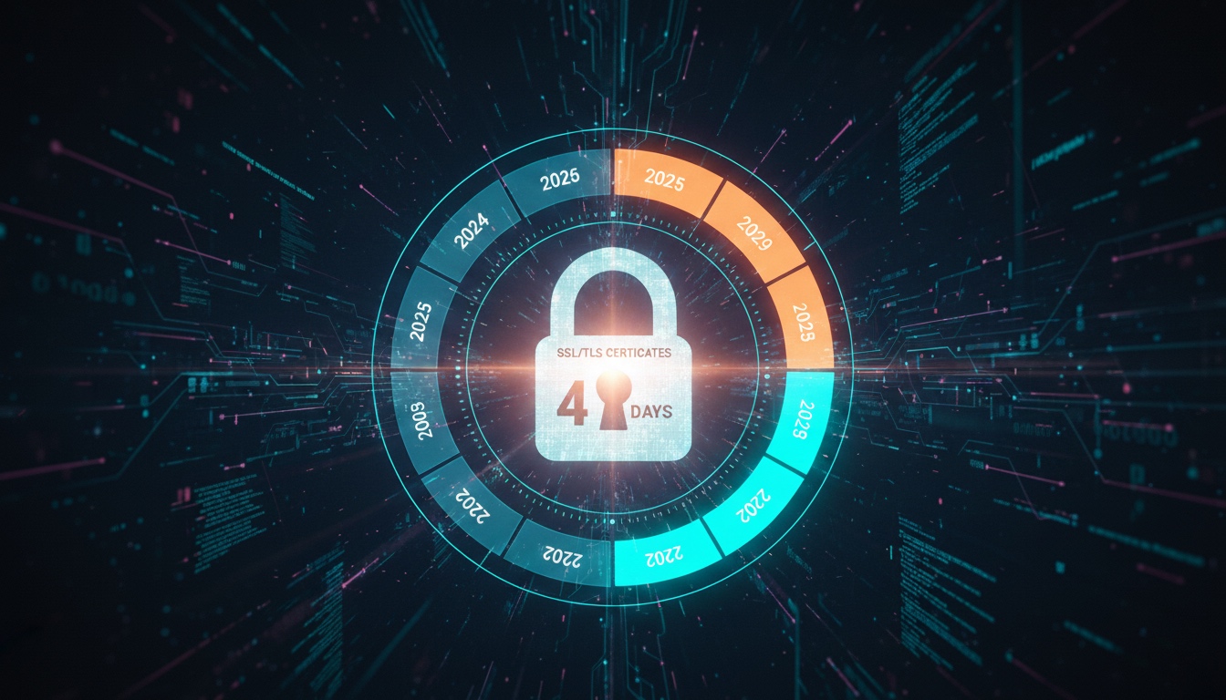 Certificats SSL/TLS en route vers 47 jours : le nouveau calendrier qui redéfinit la sécurité web jusqu'en 2029