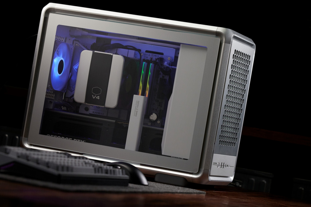 Cooler Master MasterFrame 400 Mesh combine la modularité FreeForm 2.0, le maillage frontal et la prise en charge des GPU 390 mm dans un format compact