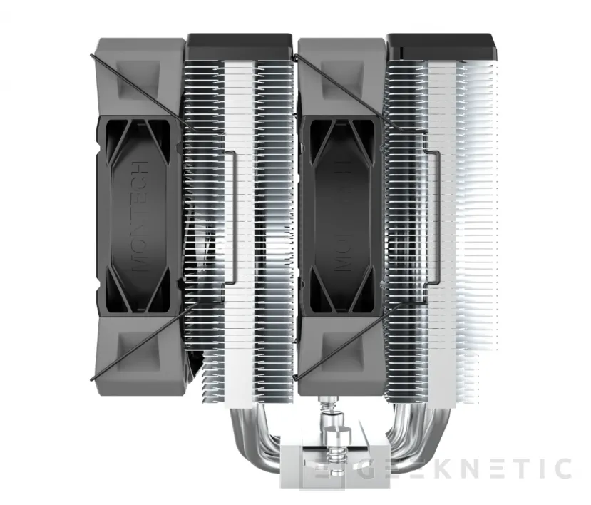 Geeknetic MONTECH lance ses dissipateurs thermiques NX600 ARGB avec un design double tour 2