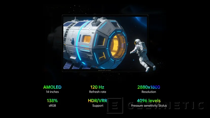 Geeknetic La tablette OneXPlayer Super X apparaît bientôt sur Kickstarter, écran 14 pouces, double SSD et 2 USB-C 4.0 3