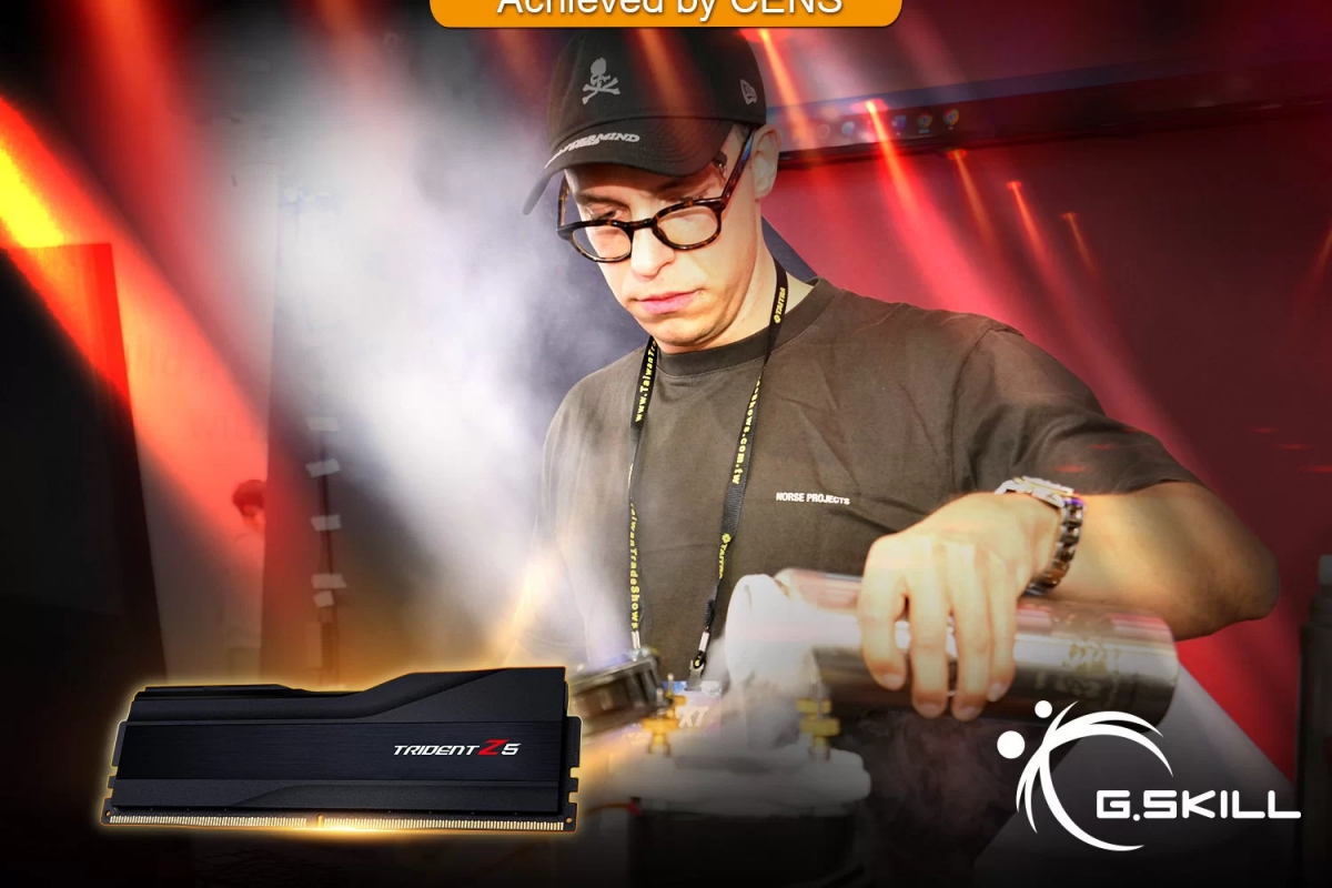 G.Skill atteint 13 322 MT/s avec sa mémoire DDR5, la vitesse la plus élevée enregistrée