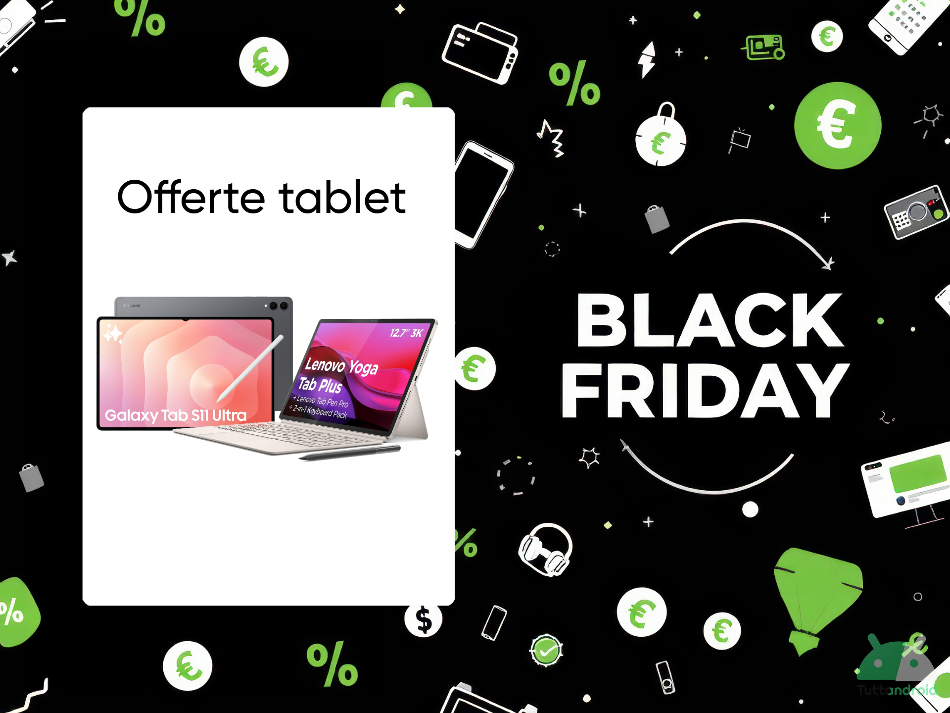 offerte tablet Android Black Friday 2025 Amazon