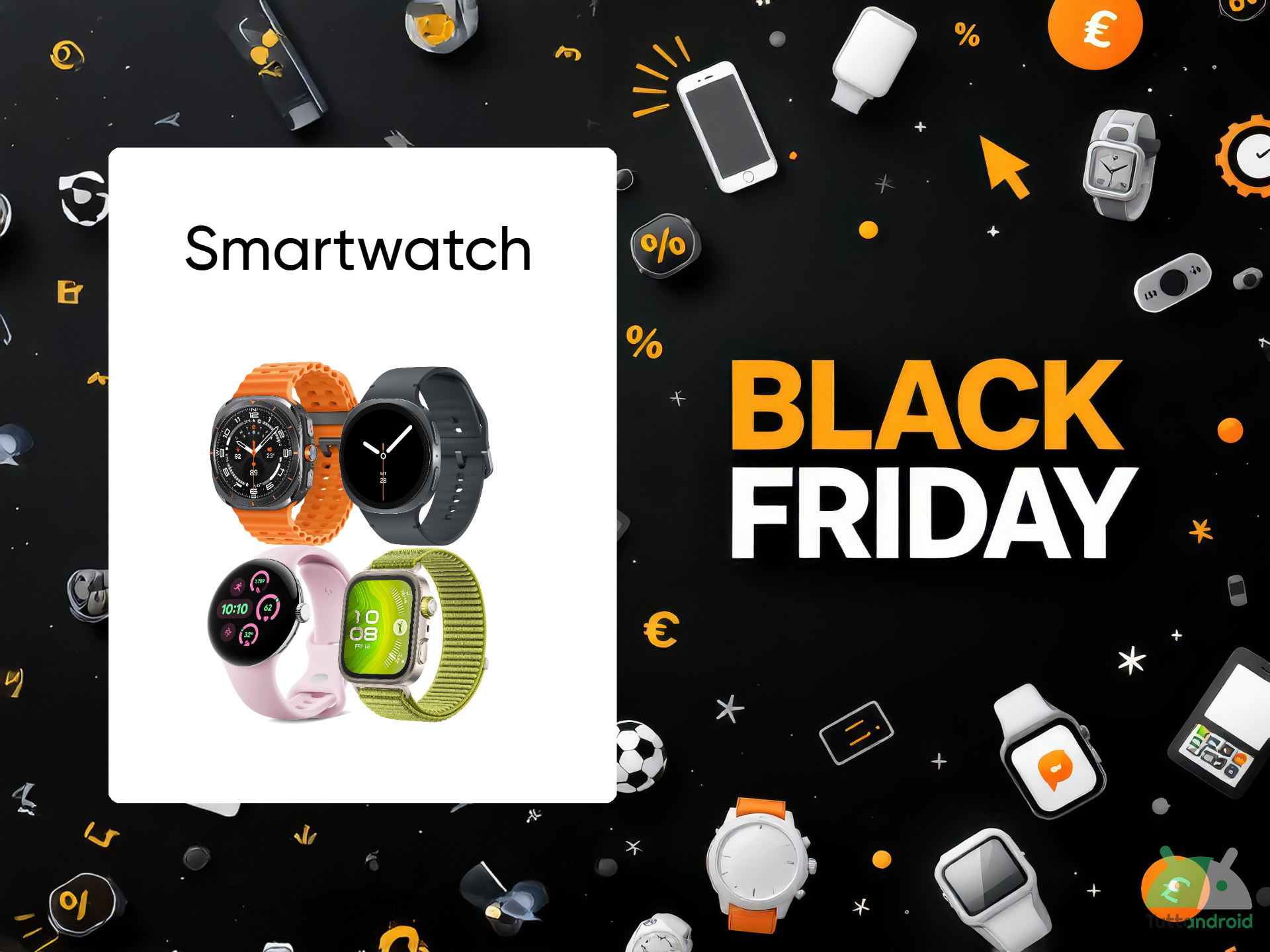 offerte smartwatch Black Friday 2025 di Amazon
