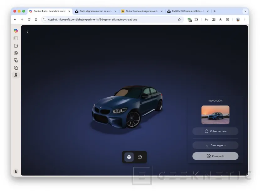 Geeknetic Comment créer des modèles 3D avec n'importe quelle photo grâce à Copilot 9
