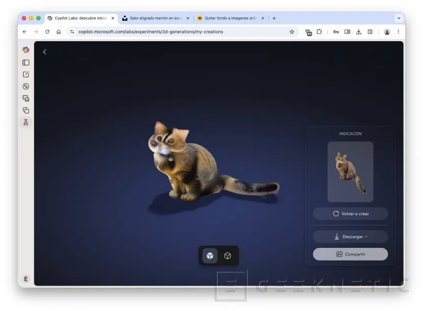 Geeknetic Comment créer des modèles 3D avec n'importe quelle photo grâce à Copilot 7
