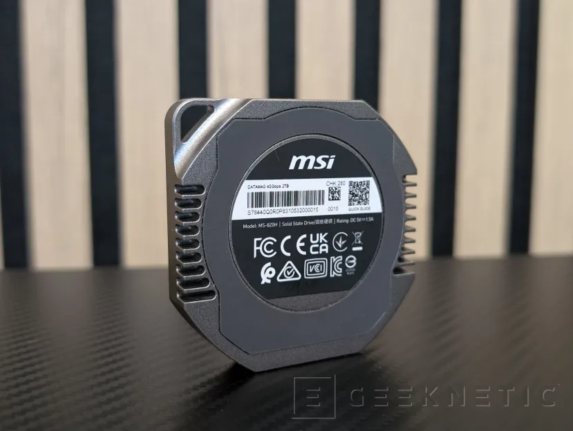 Geeknetic MSI DATAMAG 40 Gbit/s 2 To Examen 3