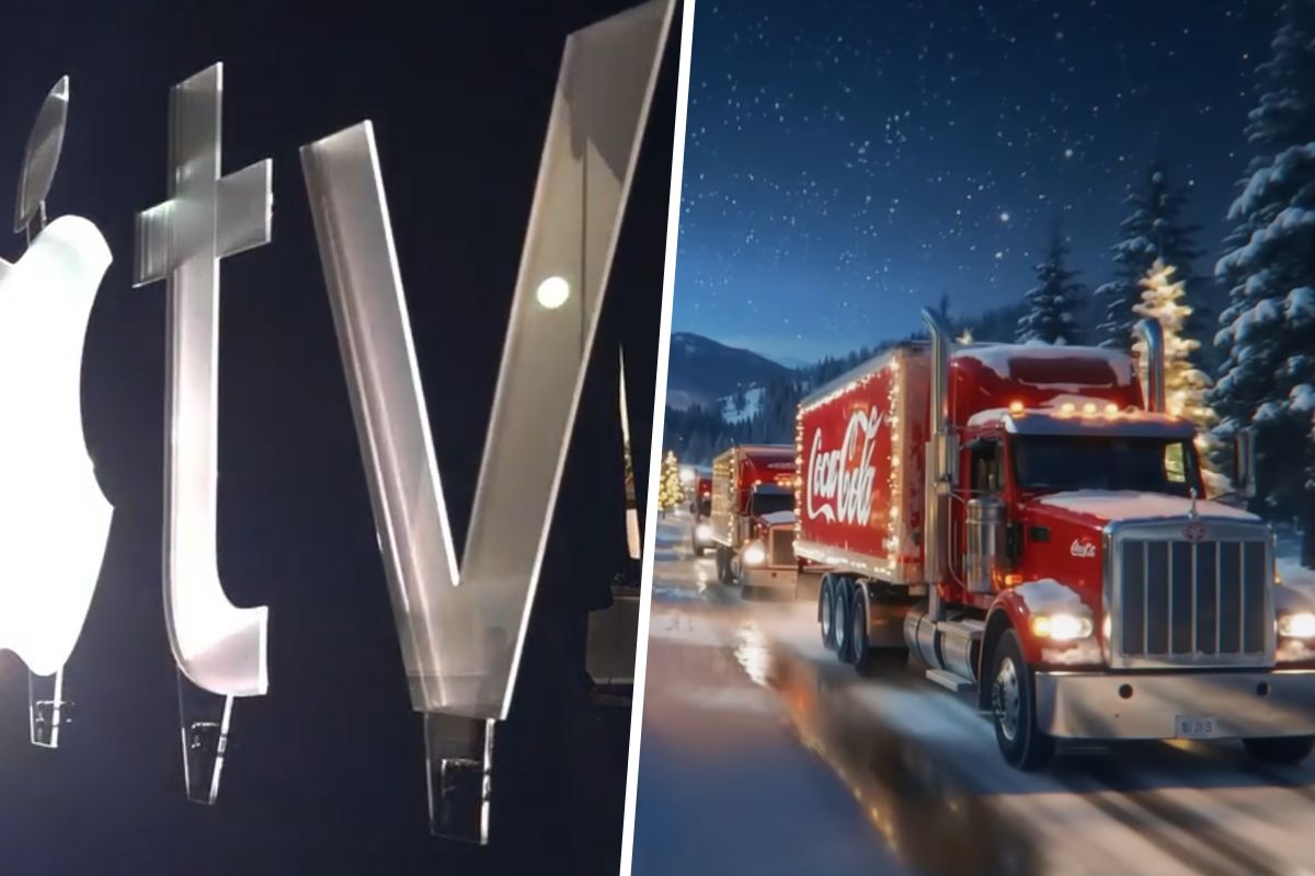 Artisanat contre IA : Apple grave du vrai verre pour son logo tandis que Coca-Cola génère 70 000 clips IA pour sa publicité