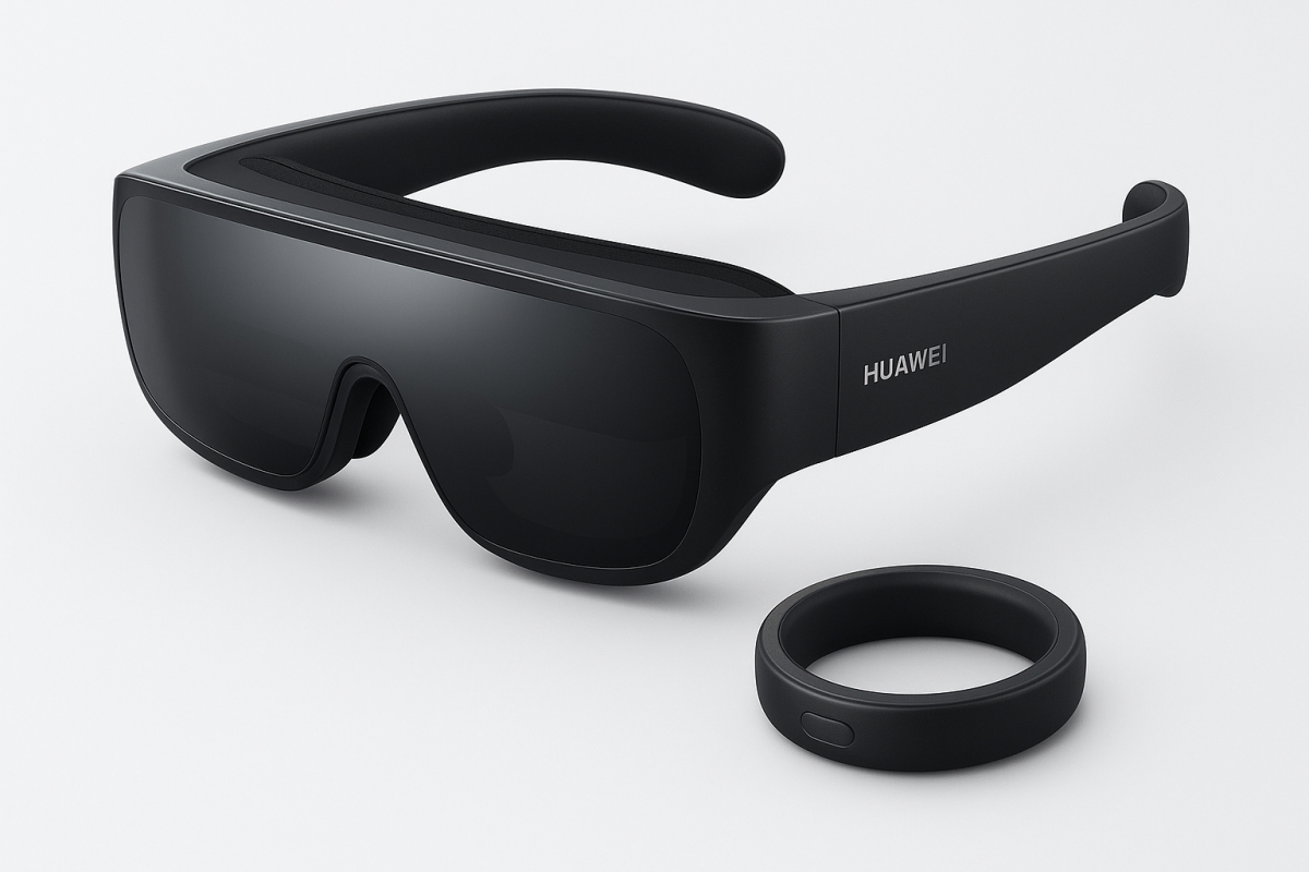 Le brevet de ces lunettes HUAWEI AR/VR comprend un anneau qui se détache pour les contrôler
