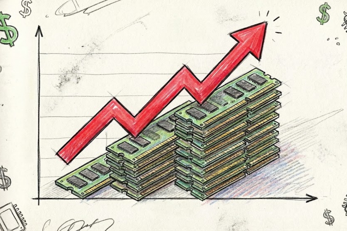 Les ventes de mémoire RAM ont augmenté de 30,9 % au troisième trimestre de cette année