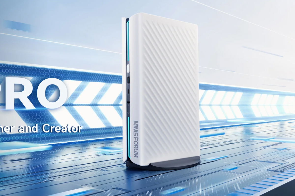Minisforum a présenté un AMD Ryzen 9 8945HX et un NVIDIA RTX 5060 pour les ordinateurs de bureau en 3,5 litres