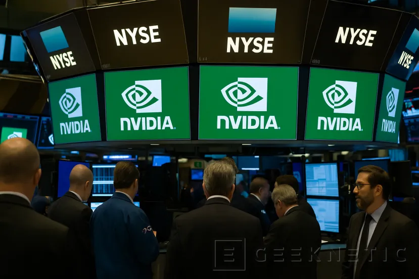 Geeknetic NVIDIA atteint 5 000 milliards de dollars de valeur boursière et s'impose comme l'épine dorsale de l'intelligence artificielle 1