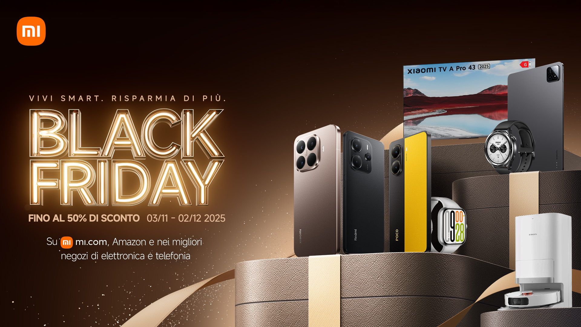 Promotion de la première partie du Xiaomi Black Friday 2025