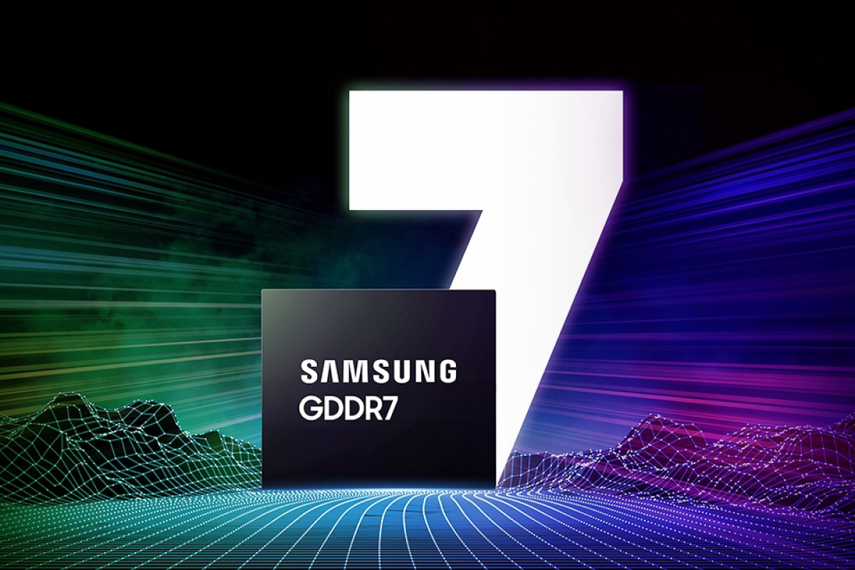 Samsung commence la production en série de 3 Go de mémoire GDDR7 à 28 Gbit/s