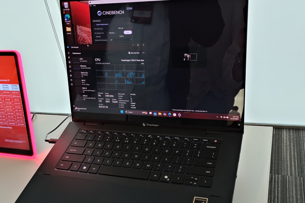 Snapdragon X2 Elite Extreme obtient 4 074 points au test monocœur Geekbench 6