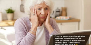 Coup de tonnerre sur les retraites : vers une « année blanche » et 134€ de pouvoir d’achat en moins pour 17 millions de Français dès 2026 ?