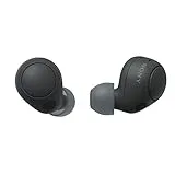 Casque Bluetooth sans fil Sony WF-C700N, suppression du bruit (petit, léger et avec connexion multipoint, IPX4, jusqu'à 20 HR d'autonomie, charge rapide, iOS et Android) noir