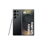Téléphone portable Samsung Galaxy S25 Ultra 512 Go avec AI, Galaxy AI, 12 Go de RAM, appareil photo 200 MP, double SIM, IP68, garantie fabricant 3 ans + 1 an supplémentaire, titane noir (version espagnole)