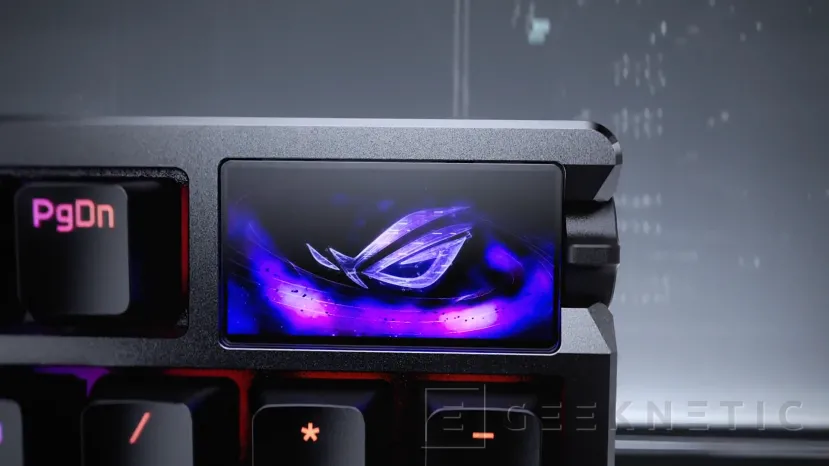 Geeknetic ASUS lance son nouveau clavier gaming à 400 euros en Europe avec des switchs magnétiques et un écran OLED 2