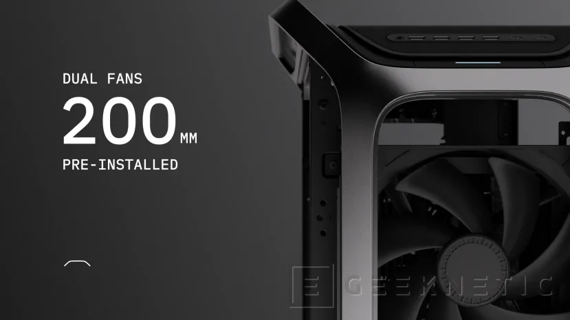 Geeknetic Le nouveau boîtier Cooler Master COSMOS ALPHA prend en charge les radiateurs 360 x 360 et les graphiques jusqu'à 400 mm 3