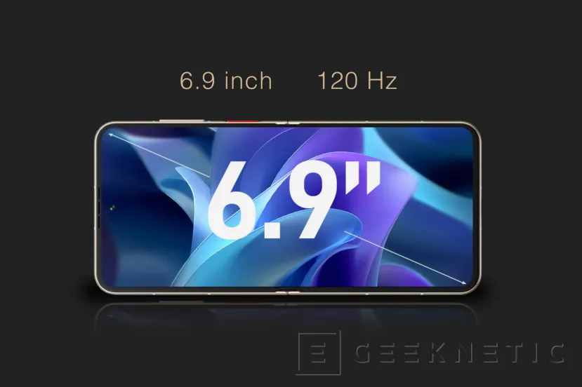 Geeknetic ZTE présente le Nubia Flip3, son téléphone pliable économique arrive avec le Dimensity 7400X, 6 Go de RAM et 256 Go de stockage 3