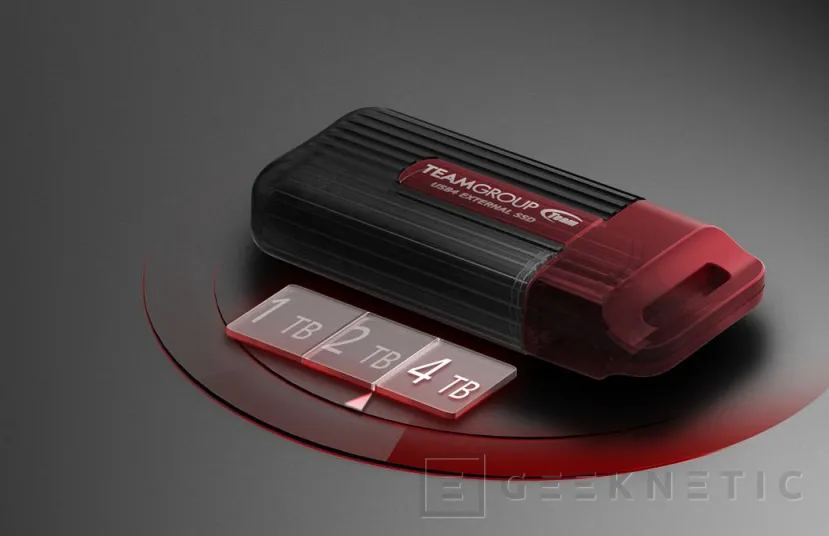 SSD externe Geeknetic New Teamgroup PD40, jusqu'à 4 000 Mo/s grâce à sa connectivité USB4 3