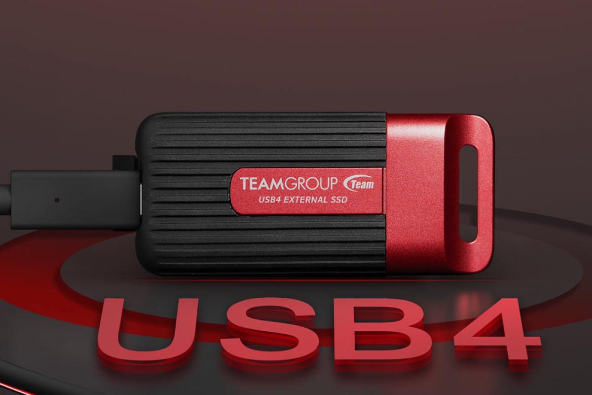 Nouveau SSD externe Teamgroup PD40, jusqu'à 4 000 Mo/s grâce à sa connectivité USB4