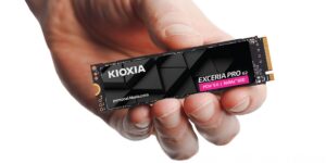 Nouveau disque SSD KIOXIA EXCERIA PRO G2, jusqu’à 14 900 Mo/s et capacités 4 To