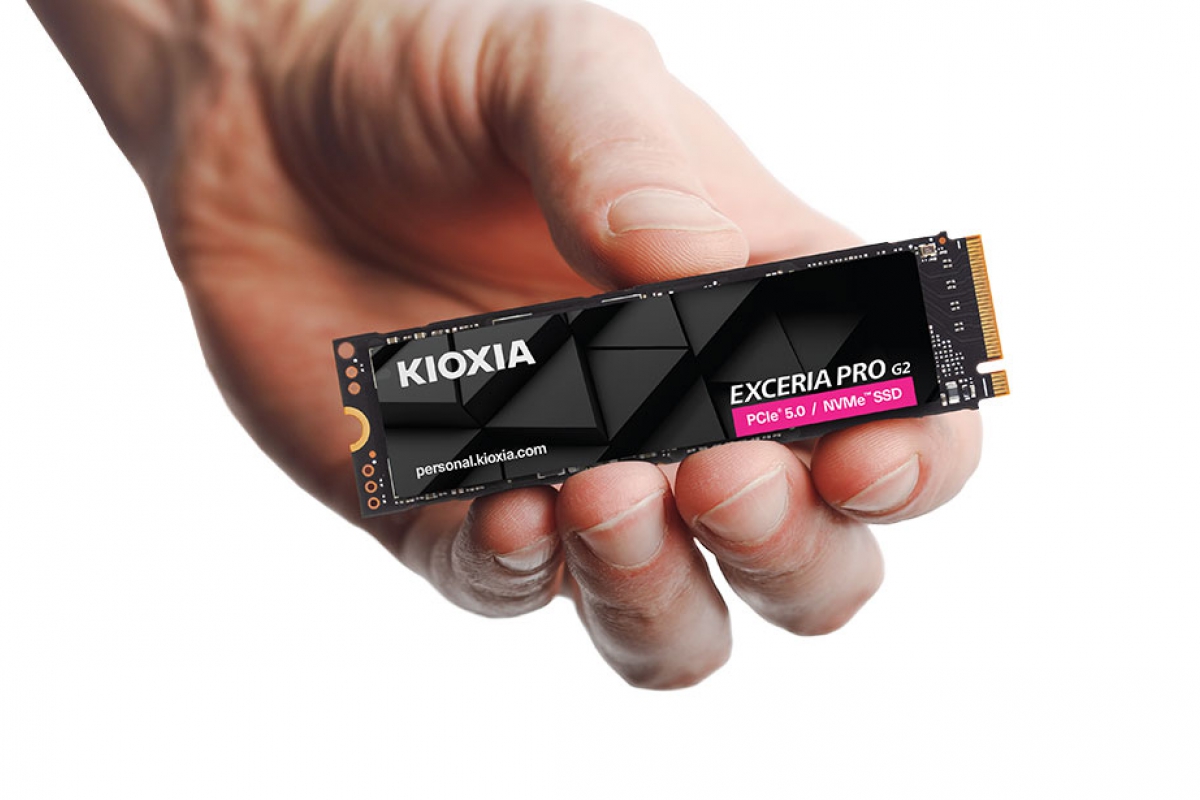 Nouveau disque SSD KIOXIA EXCERIA PRO G2, jusqu'à 14 900 Mo/s et capacités 4 To