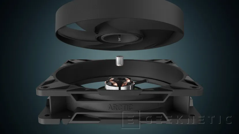 Geeknetic Arctic présente le P14 Pro Reverse, pales inversées à flux inversé sur ventilateurs 140 mm 4