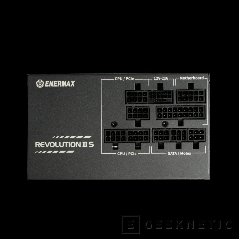 Geeknetic Enermax présente son alimentation Revolution III S, 1 000 W et 80 PLUS Platinum à 159,99 euros 3