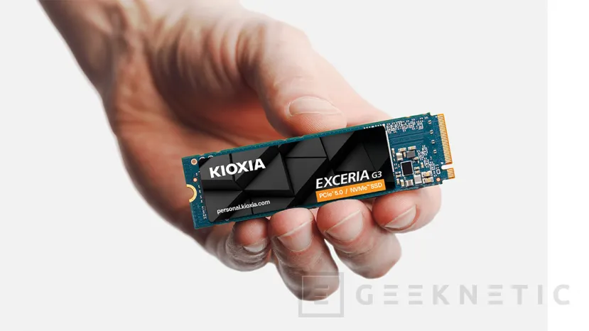 Geeknetic Le nouveau SSD KIOXIA EXCERIA G3 atteint 10 000 Mo/s en lecture 3