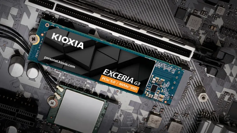 Geeknetic Le nouveau SSD KIOXIA EXCERIA G3 atteint 10 000 Mo/s en lecture 4
