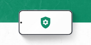 La page dédiée aux applications dangereuses détectées par Play Protect se déploie