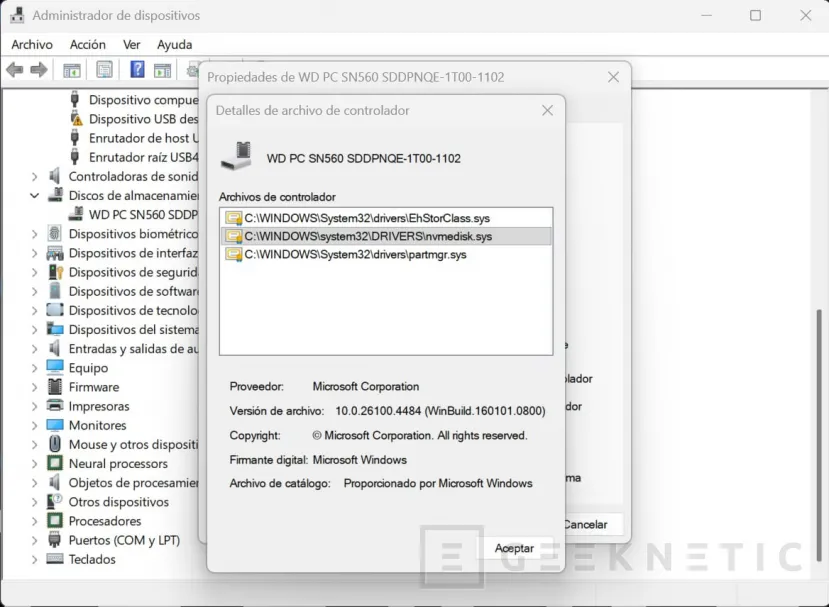 Geeknetic Comment débloquer le nouveau pilote Windows 11 NVMe pour augmenter les performances de votre SSD 4
