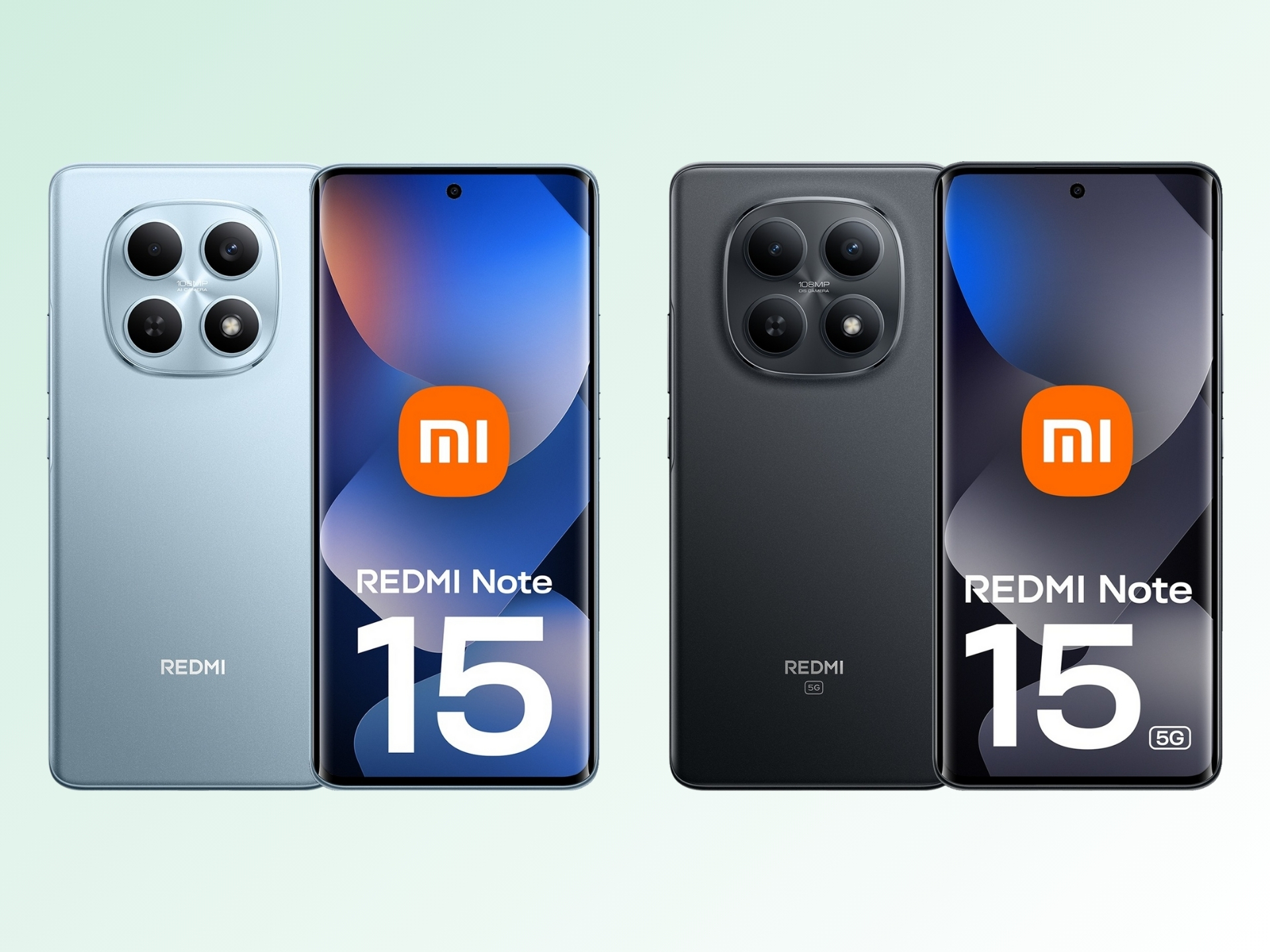 REDMI Note 15 4G e REDMI Note 15 5G