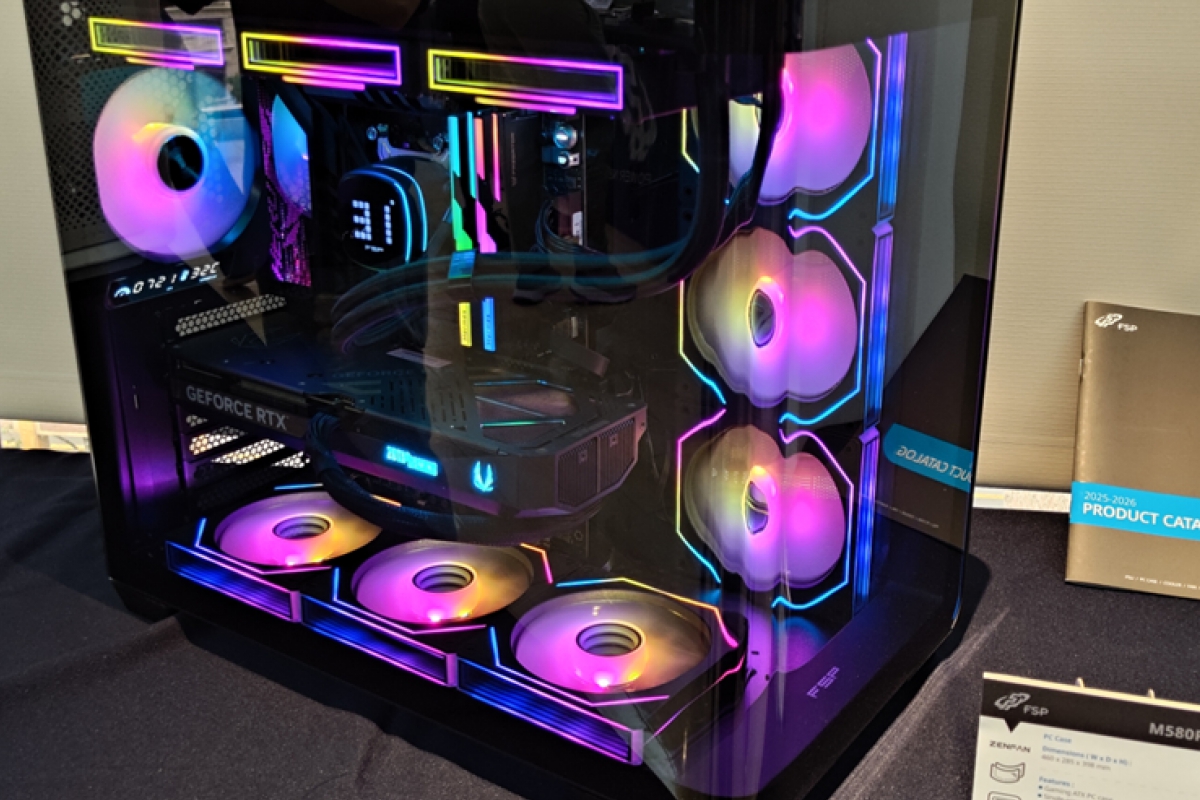 Format écran large, "Ultra Torres" et bien plus encore parmi les nouveaux boîtiers PC de FSP