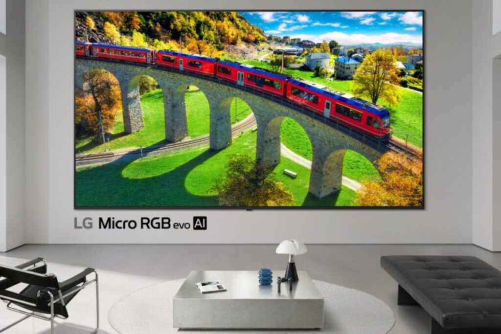 LG présente son premier téléviseur doté de la technologie Micro RGB Evo ...