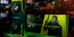 NVIDIA offre une GeForce RTX 2080 Ti Cyberpunk Edition signée Jensen Huang