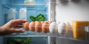 J’ai découvert pourquoi le range-œuf du frigo ne doit surtout pas accueillir vos œufs frais : la vraie raison va vous surprendre