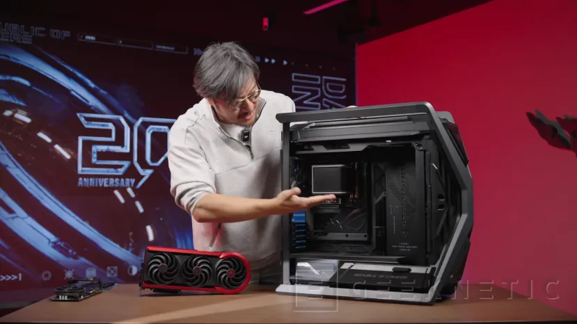 Geeknetic ASUS propose également le ROG RTX 5090 MATRIX Special Edition disponible pour la Chine avec 24 Go de VRAM 3