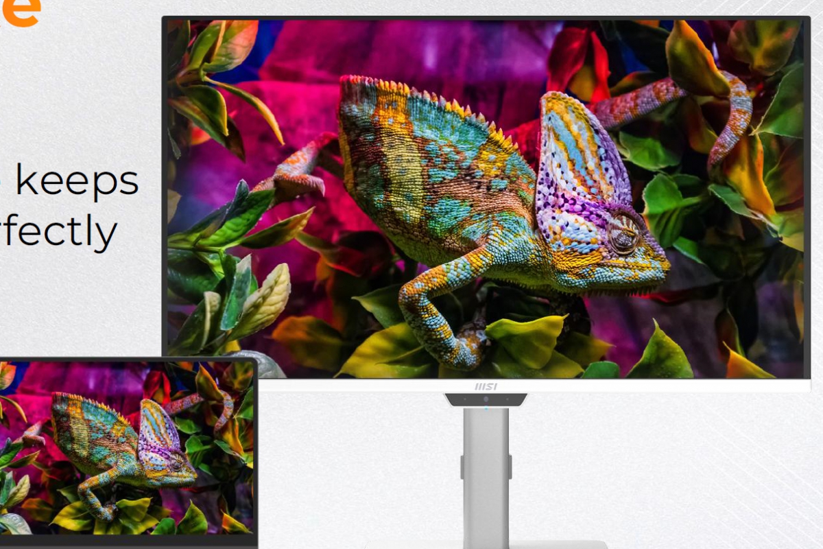 Nouveaux moniteurs MSI Pro Max avec compatibilité et synchronisation avec les appareils Apple