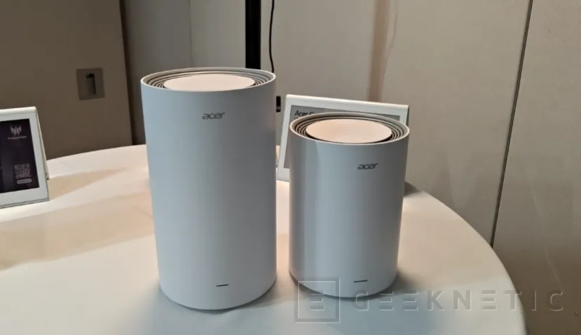 Geeknetic Acer nous présente ses nouveaux routeurs avec des modèles de jeu avec 5G, des systèmes maillés et un petit modèle portable avec 2 batteries