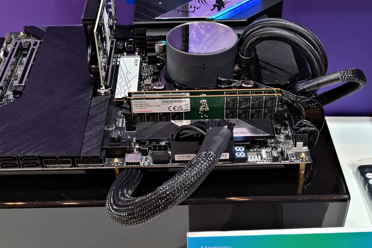 ADATA nous propose des mémoires CUDIMM, U-DIMM ET CSODIMM jusqu'à 64 Go et 8 000 MT/s au CES