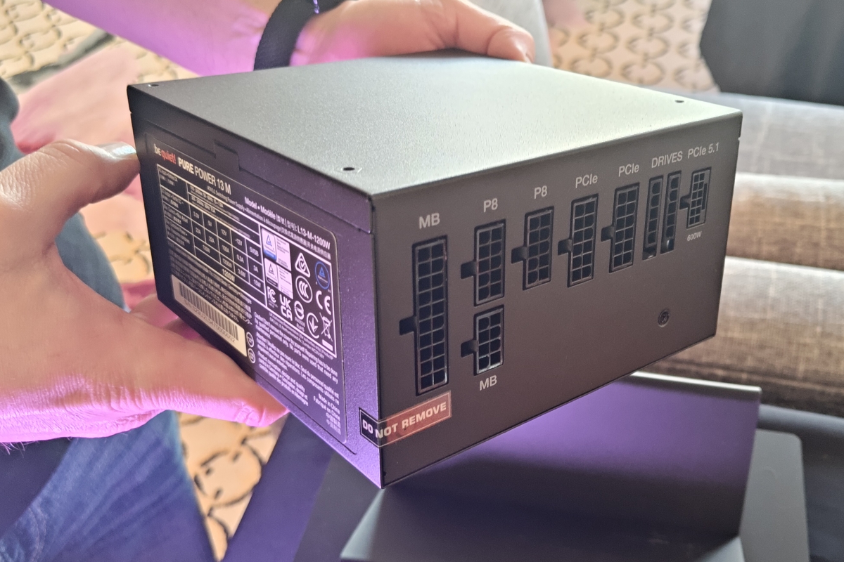 Jusqu'à 1 200 W dans le be quiet! sources. Power Zone 2 et Pure Power 13M