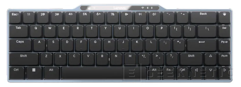 Geeknetic Du clavier qui se recharge à la lumière de l'ampoule à l'écran enroulable : concepts et périphériques Lenovo 2