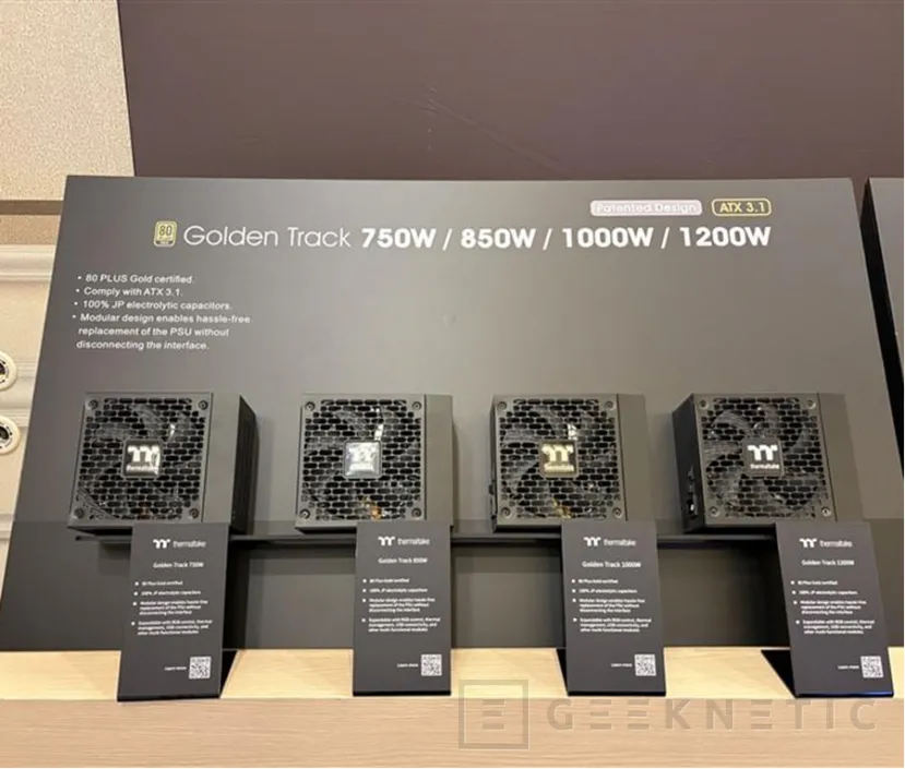 Les nouvelles alimentations de Geeknetic Thermaltake arrivent avec jusqu'à 2 000 W, des tailles SFX Titanium et 5 panneaux de connecteurs remplaçables