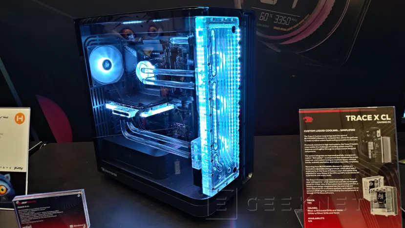 Geeknetic iBuyPower mise sur le verre incurvé et le refroidissement liquide personnalisé accessible avec ses séries Trace X et Pulse X 2
